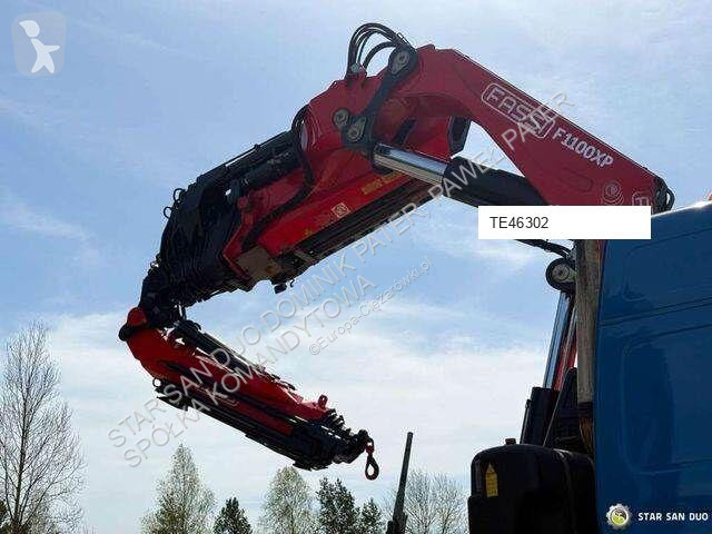 Tractor Volvo FH 480 8x2 FASSI F1100AXP Crane