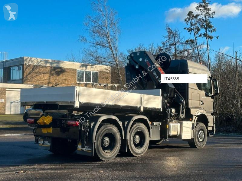Traktor MAN TGS 26.520 6x6  Kran HIAB X-HIPRO...