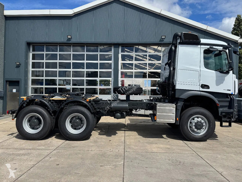 Tractor Mercedes 4058 AS 6x6 Tractor Head 180T...