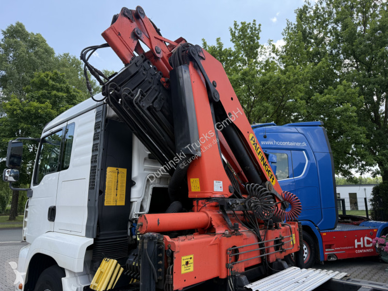 Traktor MAN TGA 18.430 Kran Palfinger 16502 bis...