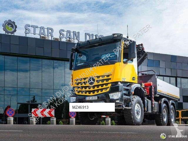 Tractor Mercedes AROCS 3345 6x6 PALFINGER PK...