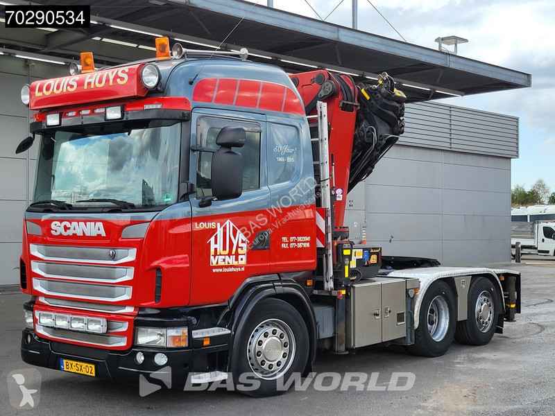 Tracteur Scania G440 6X2 N Crane Truck HMF 6020...