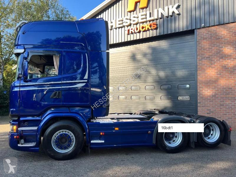 Traktor Scania R490 6X2 Topline Standairco 2X...