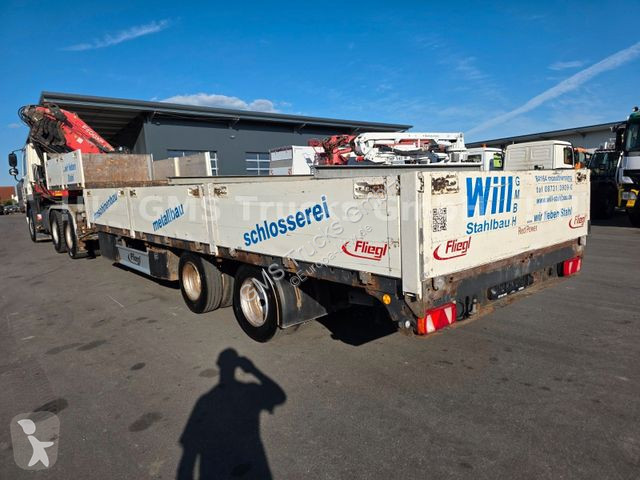 Tahač DAF / 6X4 / Blatt / F540 Fassi Kran / 28m...