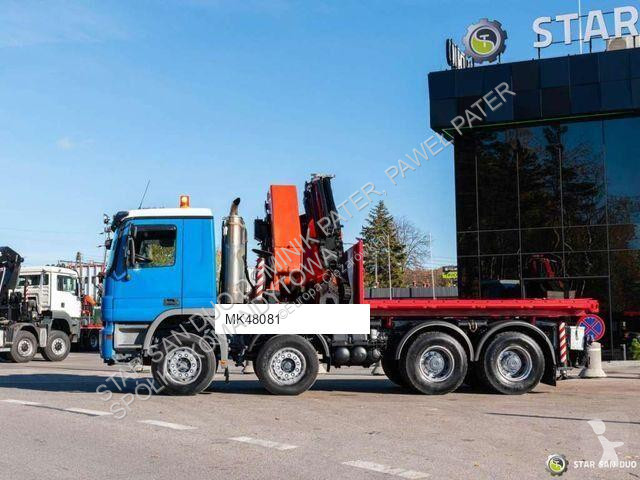 Влекач Mercedes 4148 8x4 PALFINGER PK 74002 Crane