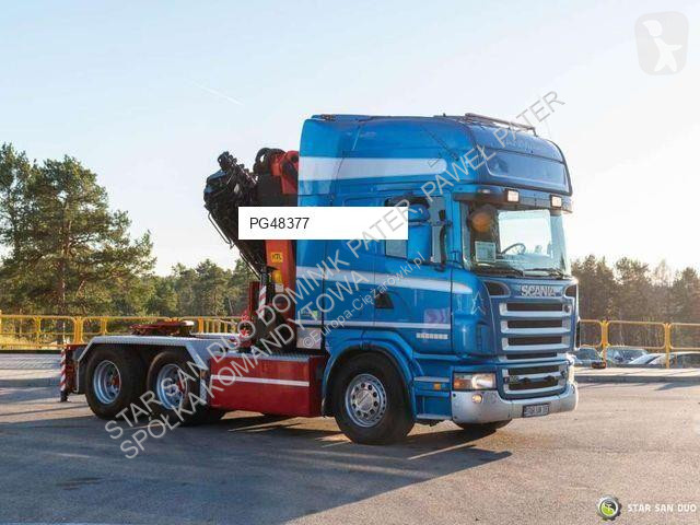 Влекач Scania R500 6x4 PALFINGER PK 44002 Crane...