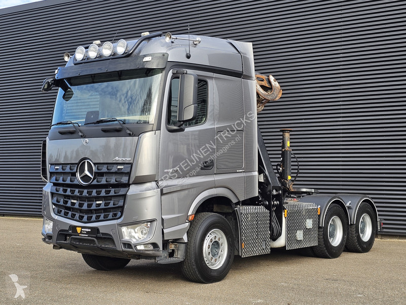 جرار Mercedes 3363 SL / 6x4 / PALFINGER EPSILON...