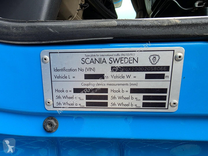 Scania R560 6X2 HNA Scania R560 V8 6x2 Tractor...