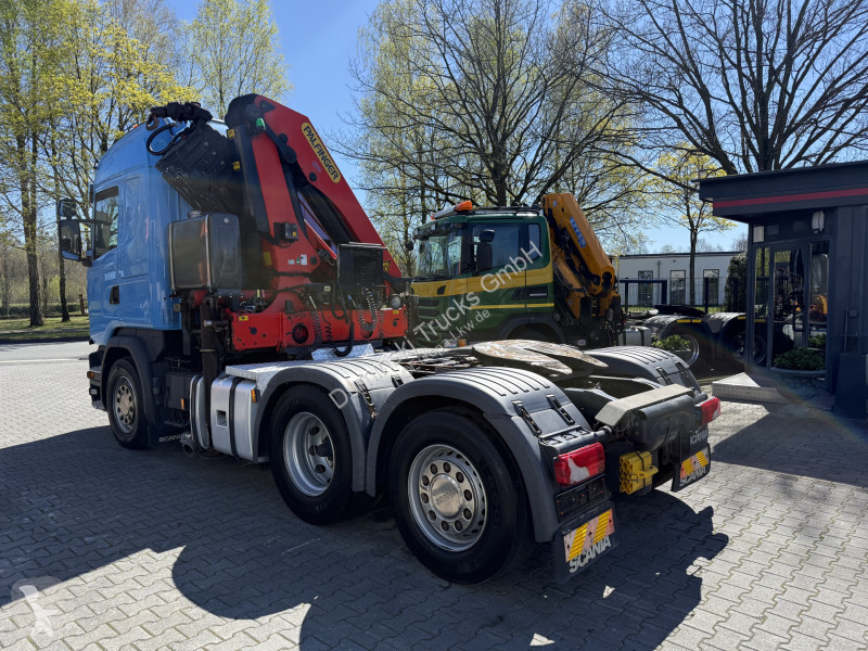 جرار Scania G450 6X2 Kran Palfinger PK 26002