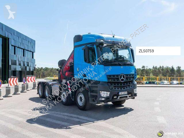 Влекач Mercedes MERCEDES BENZ 3251 8x4 Fassi F...