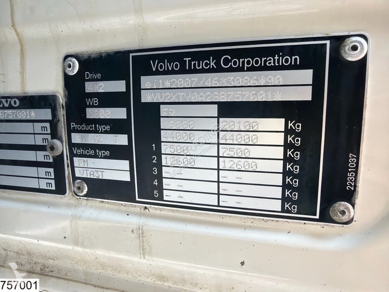 جرار Volvo 460 EURO 6, Lohr, PTO