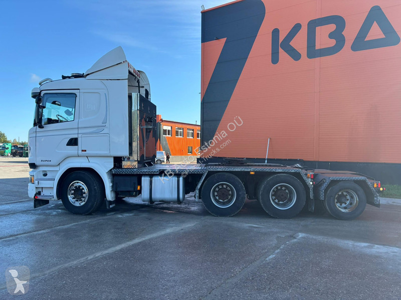 Cabeza tractora Scania R 580 8x4 GCW 120 ton /...
