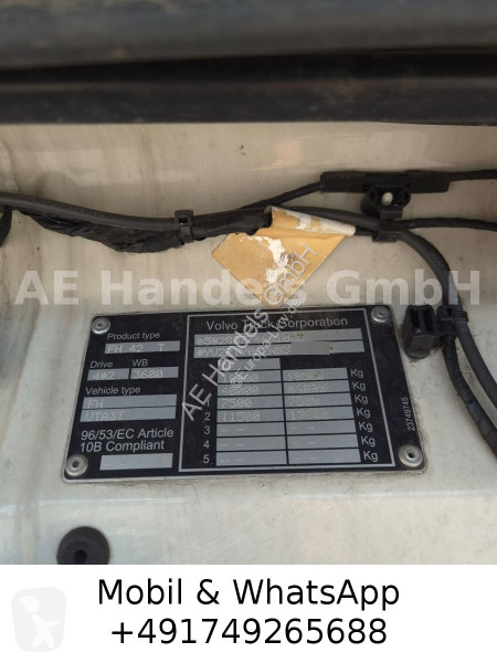 Traktor Volvo 460 Flachdach BL I-Save ADR...