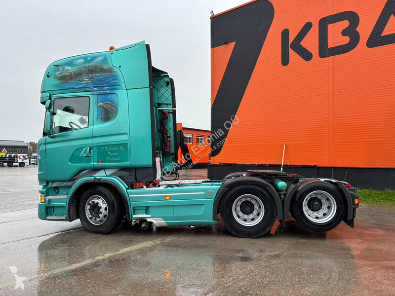 Scania R 520 6x2 RETARDER / DOUBE BOGIE tractor...