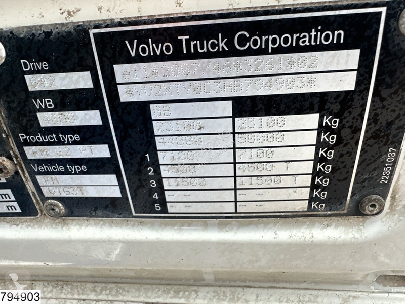 Tahač Volvo 460 EURO 6, 6x2, PTO, RHD