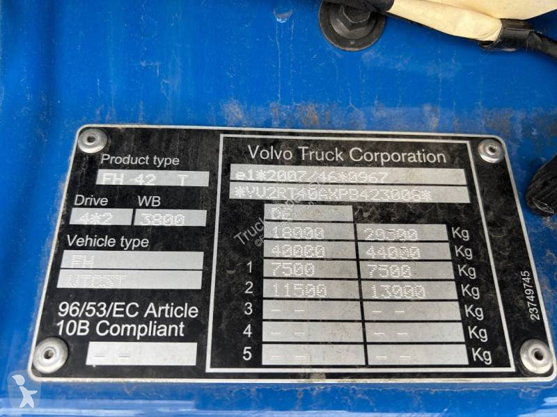Tahač Volvo 500 Globetrotter XL