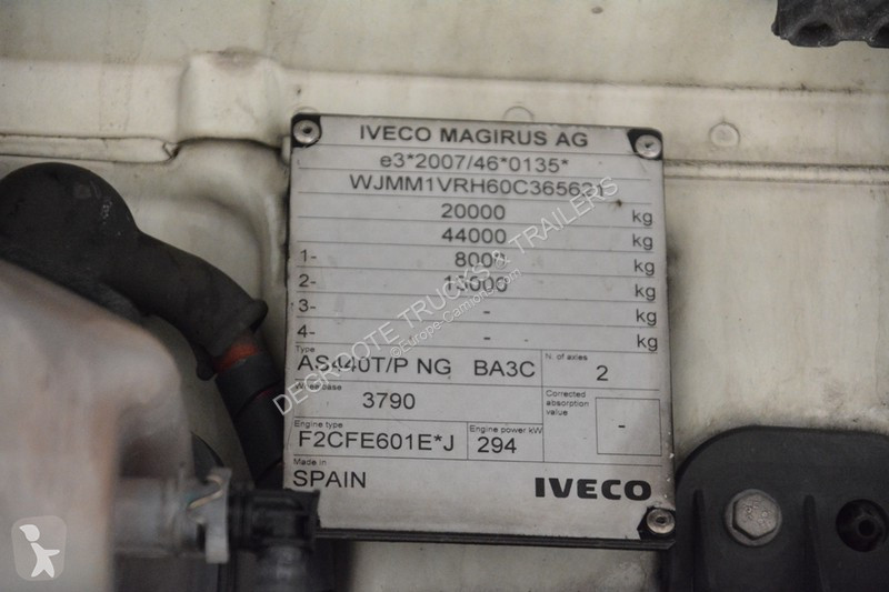 Tracteur Iveco AS440S40 LNG Natural Power