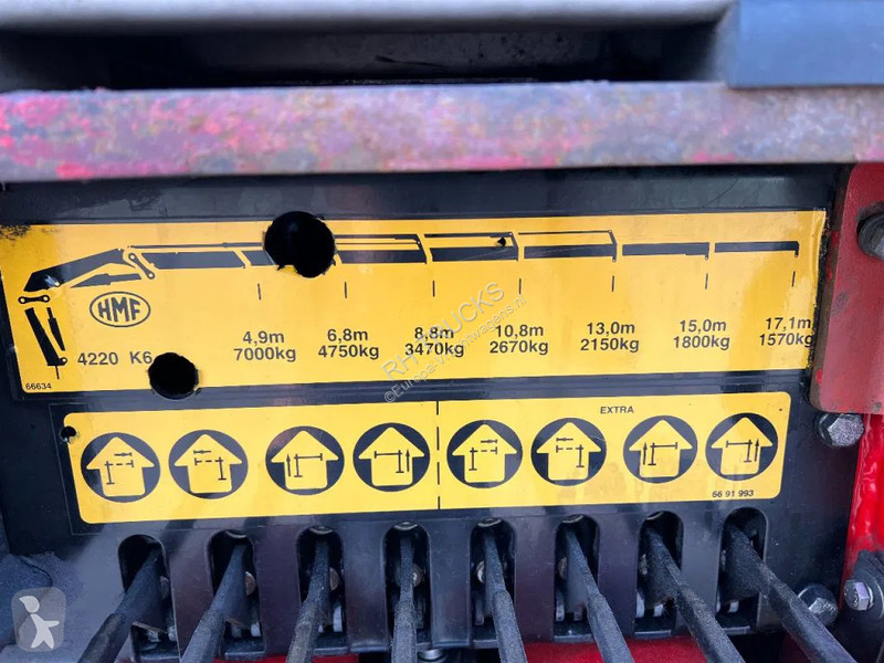 Tahač DAF 105460 6X4 EURO 5 + HMF 4220 K6 +...