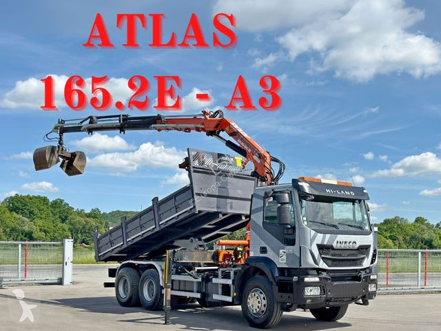 Camion Iveco TRAKKER 410*Kipper 5,20m*ATLAS...