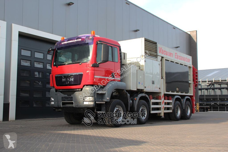 Camión MAN TGA MTS 2009 Saugbagger