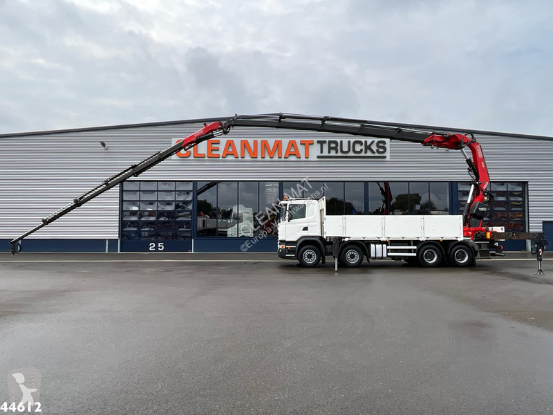 Kamion Scania 450 8x4 Euro 6 Fassi 66 Tonmeter...