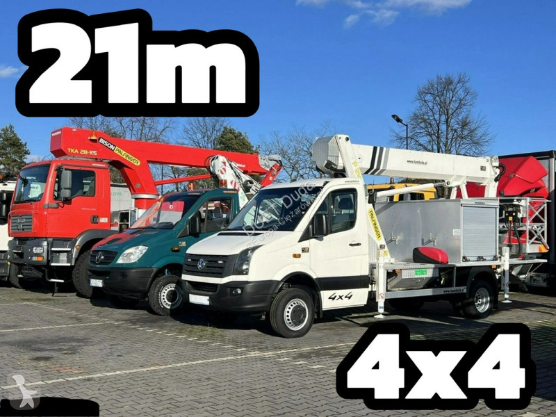 Camion Iveco Volkswagen Crafter 4x4 Zwyżka 21m...