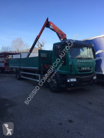 Camion grue ridelles Iveco