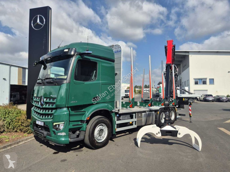 Camión Mercedes 2651 L 6x4 Kran Epsilon TZ...