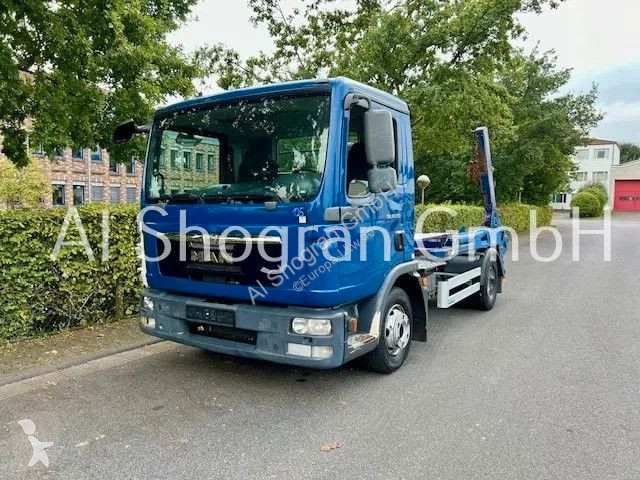 Camion MAN 12.250 Absetzkipper Heimann Mit...