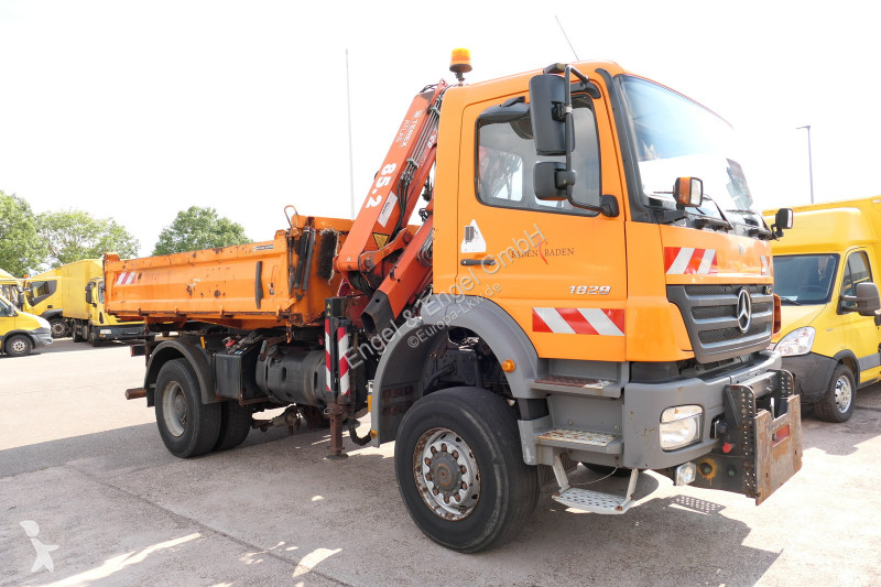 Camion Mercedes 1828 AK Kran Axor-R Atlas 85.2...