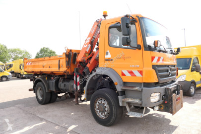 Camion Mercedes Axor 1828 AK Kran Axor-R Atlas 85.2 Kipper Winterdien