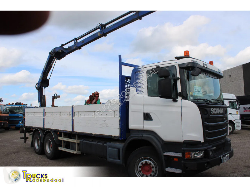 Kamion Scania 440 hiab 166-4 hipro + 6x4 +...