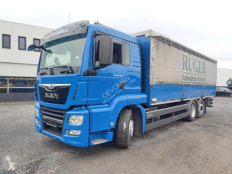 Lastbil MAN TGS Schuifzeil Euro6
