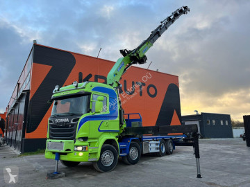 Kamion jeřáb Scania