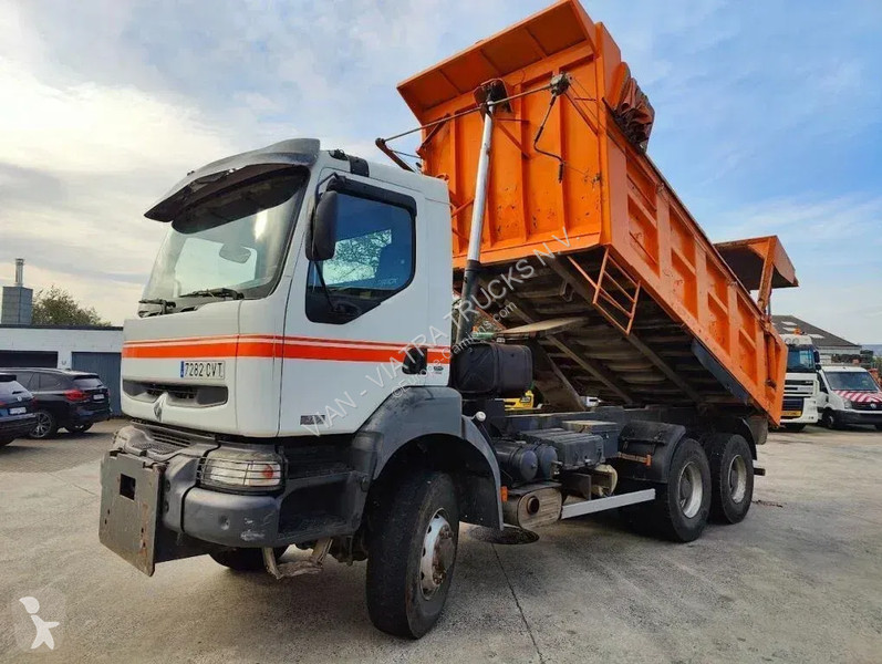 Camion Renault 370 Dci 6X6 (370.34 6X6) Dumper...