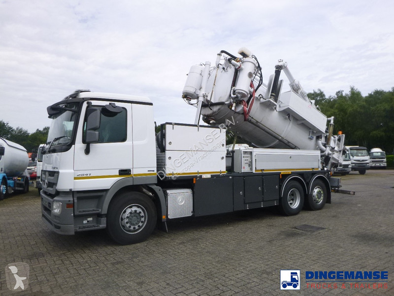 Camion Mercedes 2541 6x2 RHD E5 Huwer vacuum...
