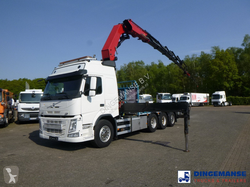 Camion Volvo FM 500 8x4 + HMF 5020 K6 + Jib...
