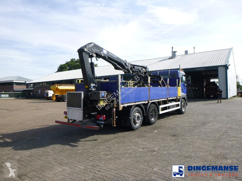Camion MAN TGS 6X2 RHD + HMF 1420-K2 + grapple