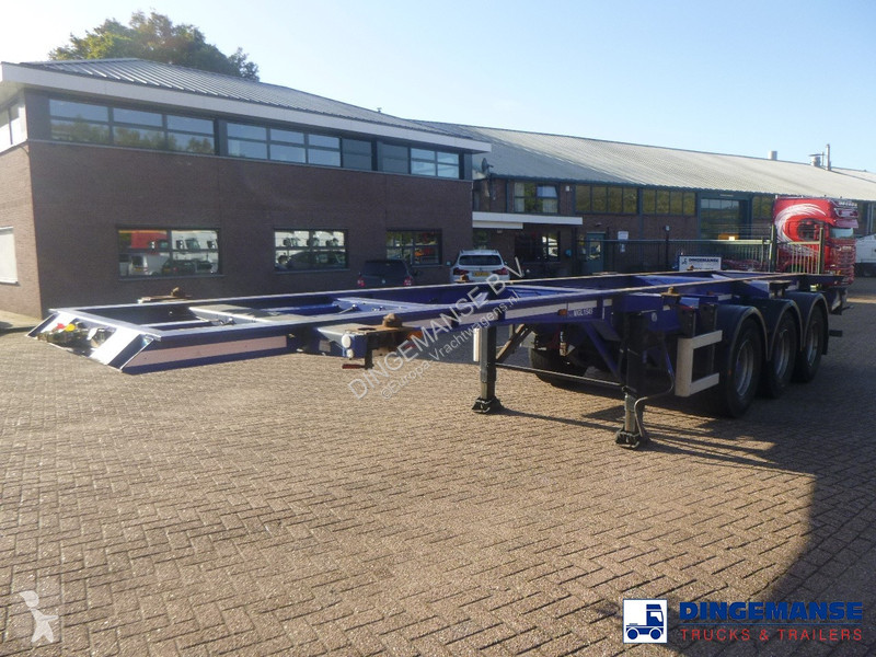 Kamion 3-axle container trailer 20-30-40-45 ft