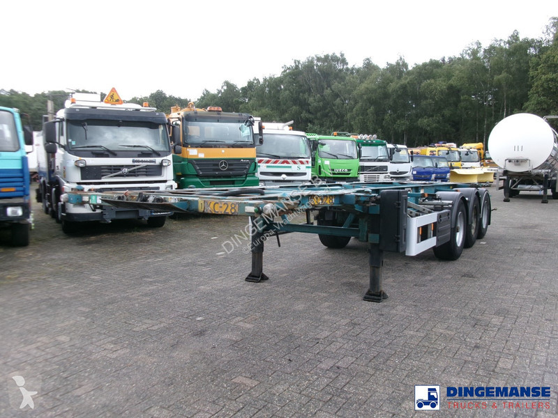 Kamion Van Hool 3-axle container chassis 20,30 ft.