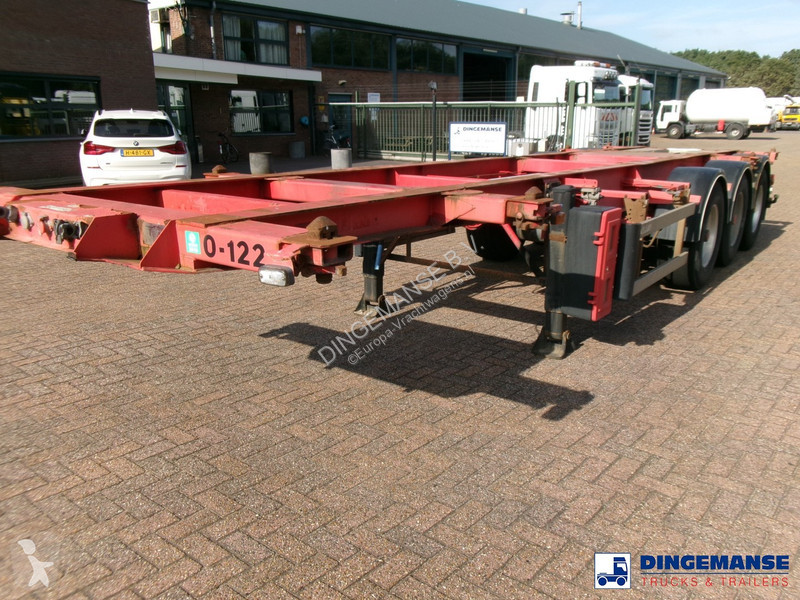 Camion Burg 3-axle container chassis 20,30 ft +...