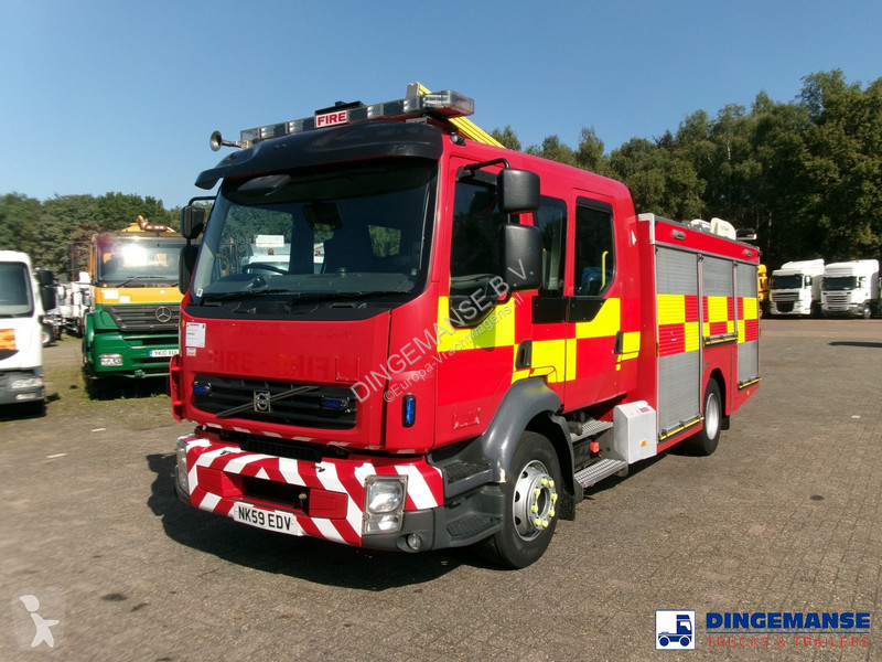 Camion Volvo FL280 4X2 RHD crewcab fire engine...