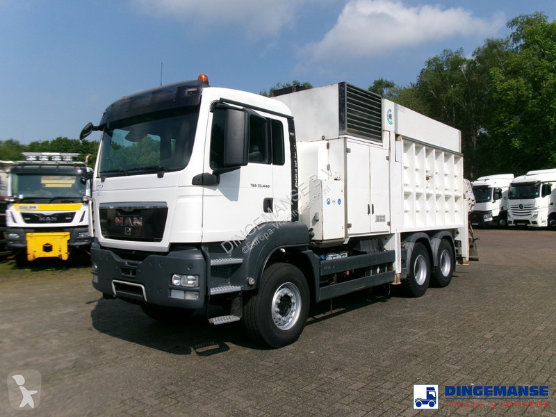 Camion MAN TGS 6X4 MTS Saugbagger Dino3 vacume