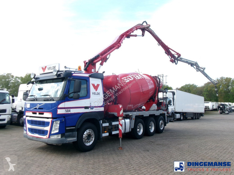 Camion Volvo 420 8X4 Cifa MK25H concrete pump...