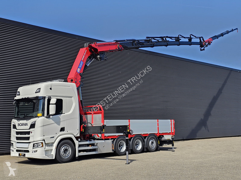 Camion Scania 560R / HMF 50 t/m - JIB / IER