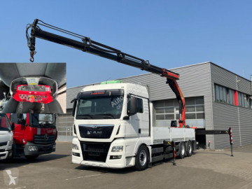 Camion MAN 26.480 TG-X 26.480 6x2 Pritsche Heckkran Palfinger 24001