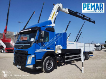 Camion grue ridelles Volvo