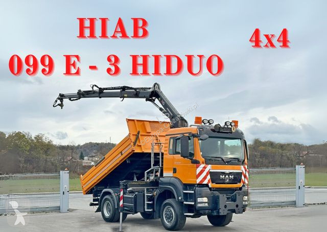 Kamion MAN 18.360 * HIAB 099 E-3 HIDUO + FUNK *4x4