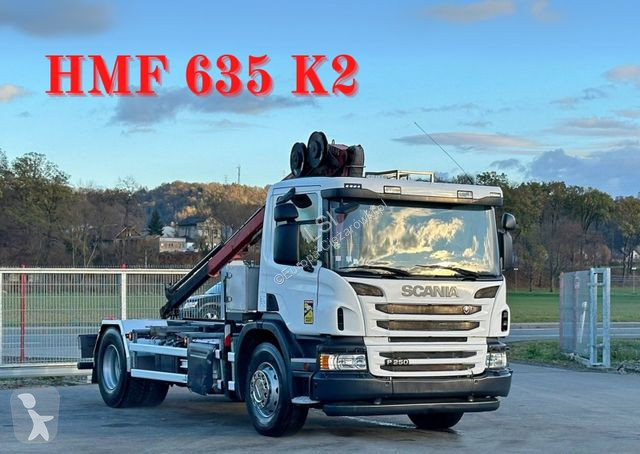 Camión Scania P250* FAHRGESTE 4,30* HMF 635...