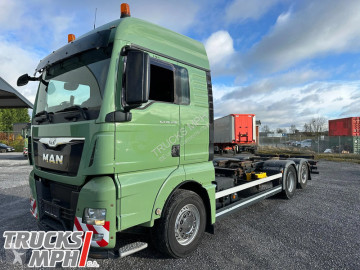 Camion porte containers MAN